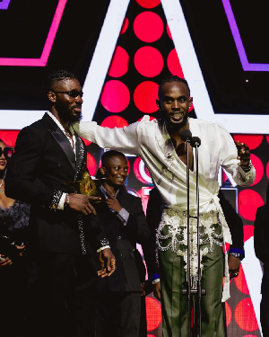 Black Sherif won Artiste of the Year and four other awards at the 27th TGMA.