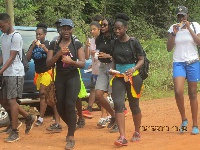 Some participants of the GIS Annual Sponsored Walk