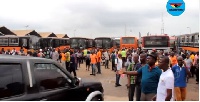 Metro Mass Workers in Accra and Kumasi went on a protest to demand the removal of their MD