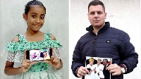 Seven-billionth child, Sadia Sultana Oishee, and six-billionth child, Adnan Mevic