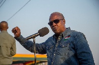 Flagbearer of the NDC, John Dramani Mahama