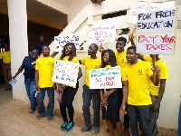 Staff of GRA, Akim Oda branch hit the streets to create awareness of the need to pay taxes