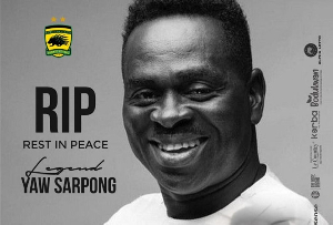 The late Yaw Sarpong is a known fan of Asante Kotoko