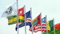 ECOWAS flags