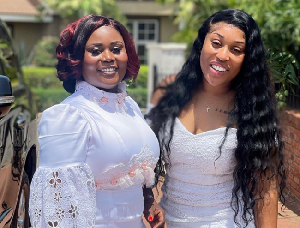 Dorcas Affo-Toffey and her daughter, Fantana