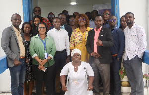 A group photo of participants of UNDP's workshop held in Accra