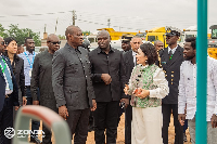 Gabonese President Brice Nguema tours Zonda Tec with Madam Yang Yang
