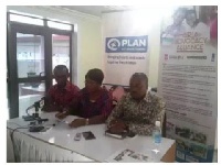 Plan International Ghana held a news conference on sexual abuse of girls and child marriage