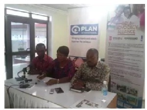 Plan International Ghana held a news conference on sexual abuse of girls and child marriage