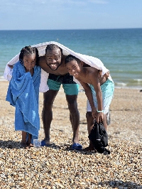 Frank Acheampong and family