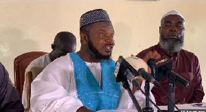 Sheikh Dr Amin Bonsu, National Chairman, Ghana Muslim Mission
