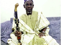 The King and Overlord of the Gonja Kingdom Traditional Council, Yagbonwura Bii-Kunuto Jewu Soale (I