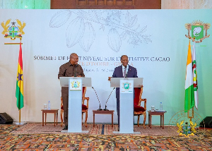 President John Dramani Mahama and President Alassane Ouattara