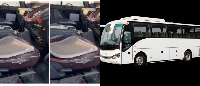 The state of the buses shared to the 9 clubs and the actual bus the FA initially imported