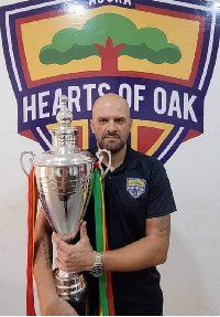 Accra Hearts of Oak coach, Slavko Matic
