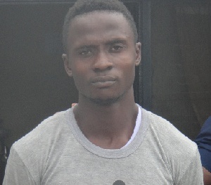 Joseph Afrifa in police custody