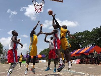The opening of the 2019 GHATUSA basketball event