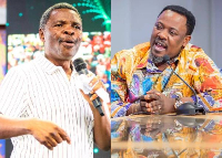 Elder Kwabena Donkor (L) and Prophet Nigel Gaisie (R)