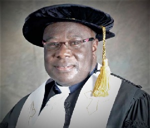 Moderator of Presby Church of Ghana, Rt. Rev. Prof. Joseph Yeboah Mante