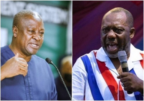 John Dramani Mahama and Dr. Matthew Opoku Prempeh