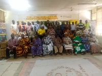 Fanteakwa South and North District members in the Eastern Region