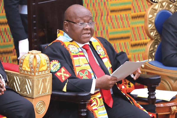 Prof. Mike Oquaye is a former Speaker of Parliament