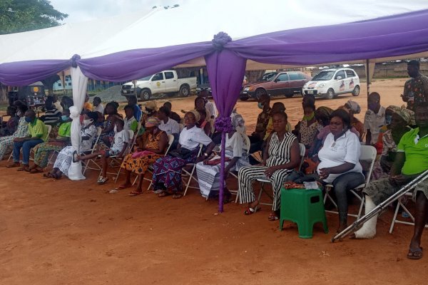 A section of the beneficiaries of the District Assembly Common Fund