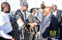 President Nana Addo Dankwa Akufo Addo arrived in New York for the United Nations High Level Meeting