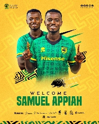 Defender Samuel Appiah has joined Asante Kotoko