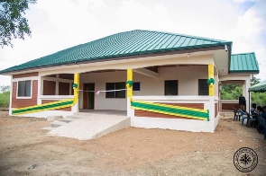 The newly-built health facility