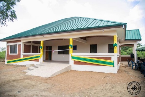 The newly-built health facility
