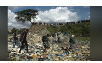 Some of the bodies were found in plastic bags dumped in the disused quarry