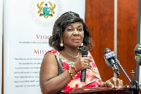 Cecilia Dapaah is the former sanitation minister