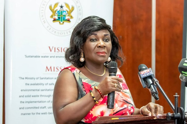 Cecilia Dapaah is the former sanitation minister