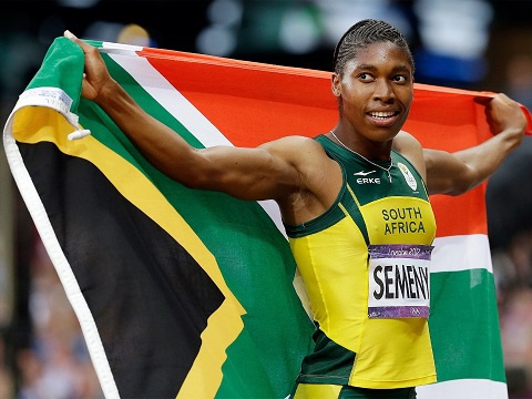 South African star athlete, Caster Semenya