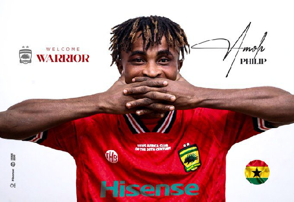 Young winger, Philip Amoh