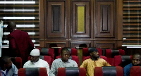 Five men were on trial but only four were sentenced after one was acquitted