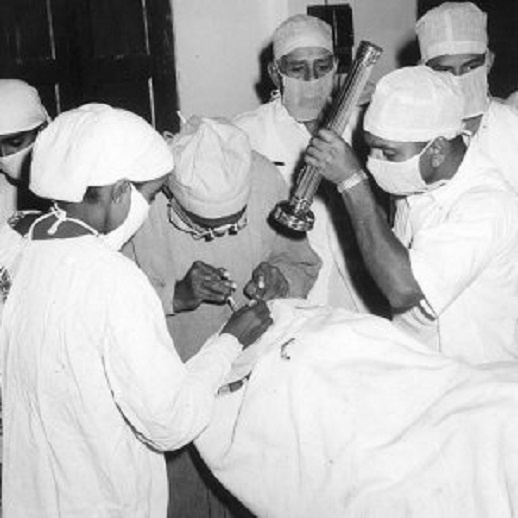 File photo: Doctors performing surgery