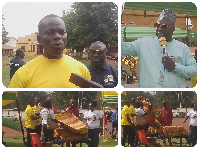 The SMC Chairman Peprah, Alhaji Osman and other stakeholders spoke during the anniv launch