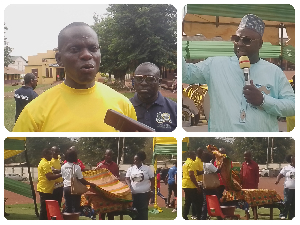 The SMC Chairman Peprah, Alhaji Osman and other stakeholders spoke during the anniv launch