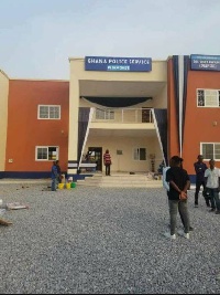 Despite Group of Companies, Dr Osei Kwame Despite  has handed over a newly built police station to t