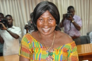 Akua Donkor, flagbearer of the Ghana Freedom Party