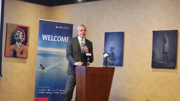Matteo Curcio, Senior Vice President of Delta Air Lines-Europe, Middle East, Africa and India