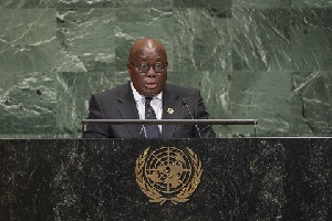 President Nana Addo Dankwah Akufo-Addo addressing the 73rd UN General Assembly