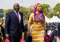 Vice President Alhaji Dr Mahamudu Bawumia and wife
