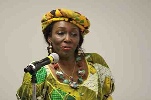 Nana Konadu, a former first lady