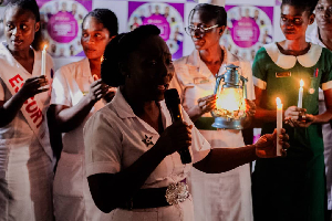 The launch event brought together nurses, midwives, medical professionals, and dignitaries