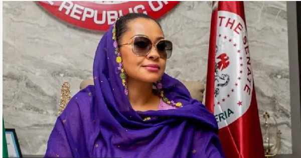 Natasha Akpoti-Uduaghan is a Nigerian female senator