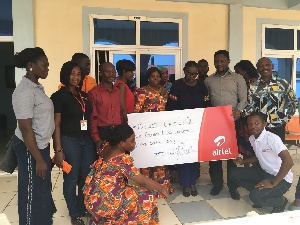 Airtel Ghana employees raise funds to support fight against breast cancer