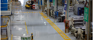 A general view shows the Tetra Pak factory floor in Durban, South Africa